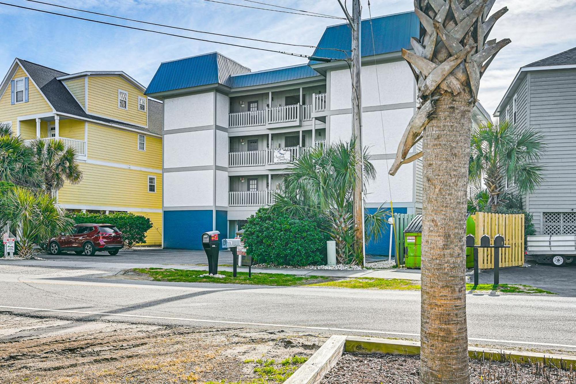 On-The-Beach Escape Oceanfront In Surfside! Myrtle Beach Exterior photo
